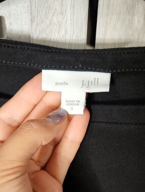 J. Jill Black Ponte Jeggings